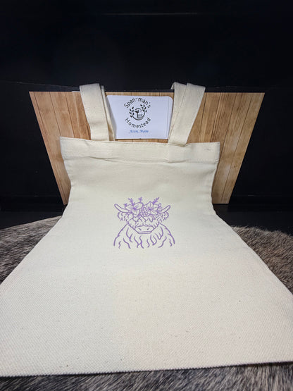 Cow Pattern Canvas Bag