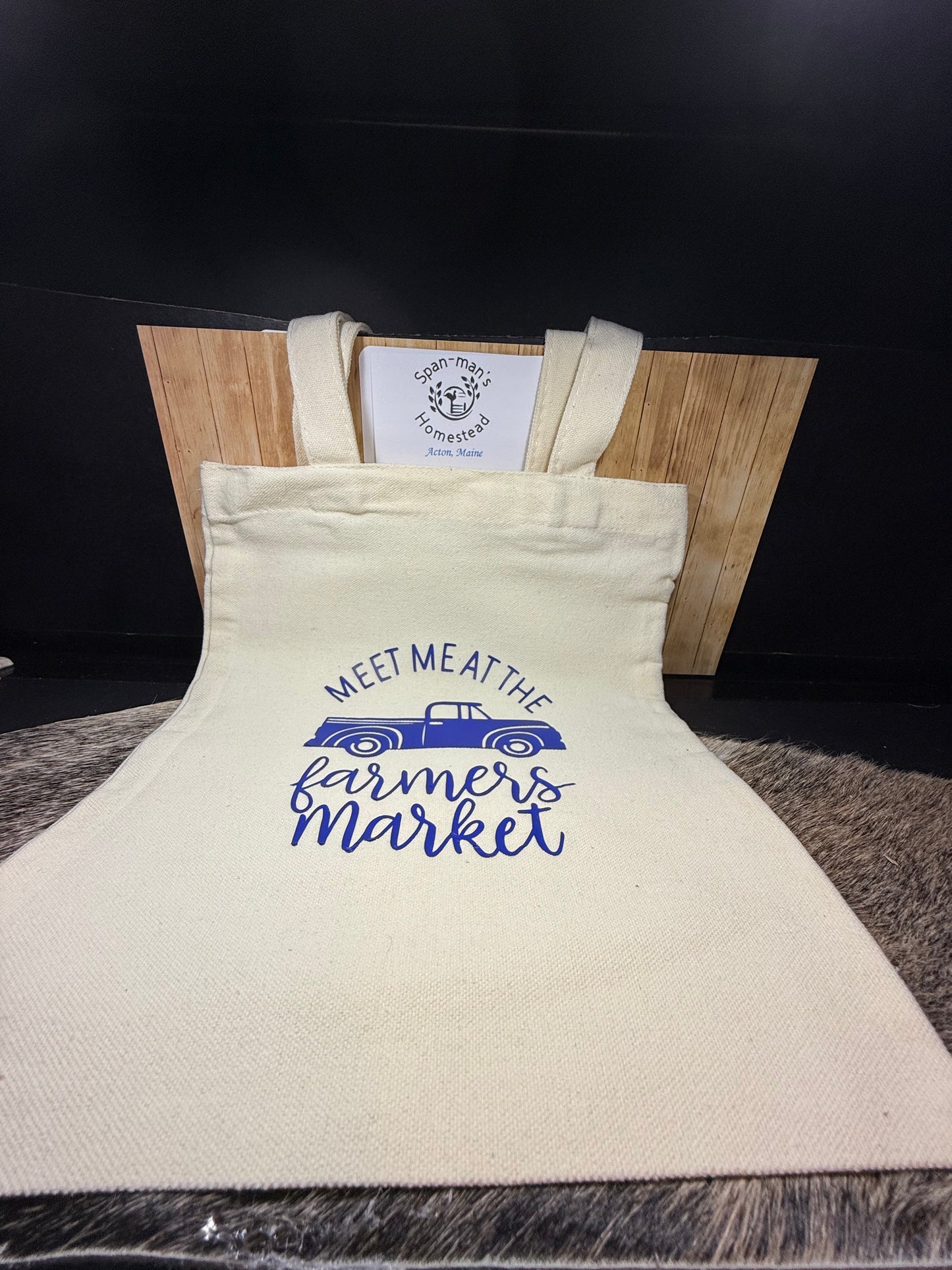 Fun Farmers Market Canvas Bag