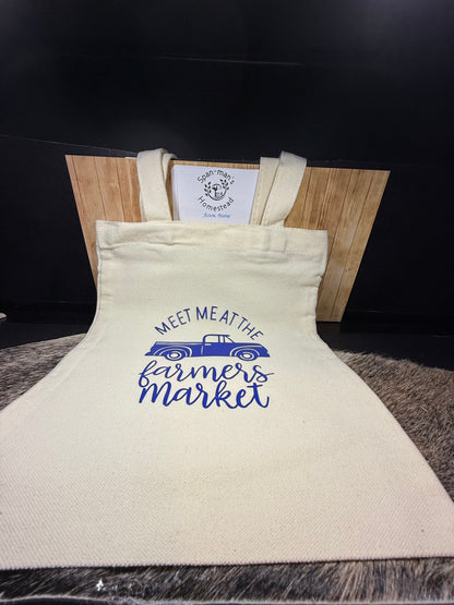 Fun Farmers Market Canvas Bag